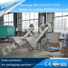 Focusn new Semi automatic ice packaging machine for tube ice